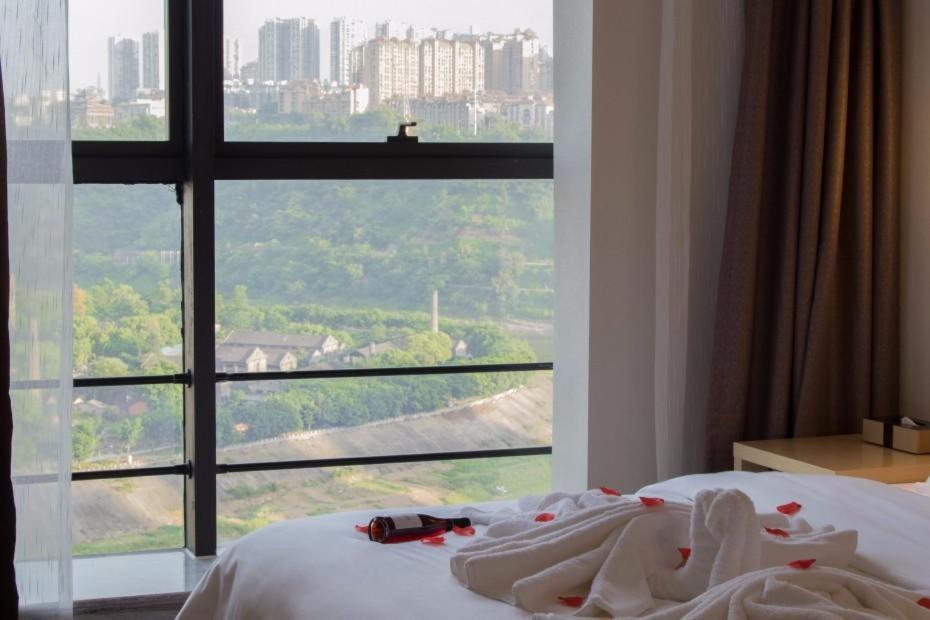 Lavande Hotel Luzhou Jiale Century City Exterior foto
